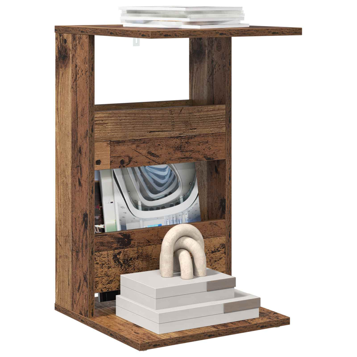 Beistelltisch Altholz 40 x 35 x 60,5 cm Holzwerkstoff
