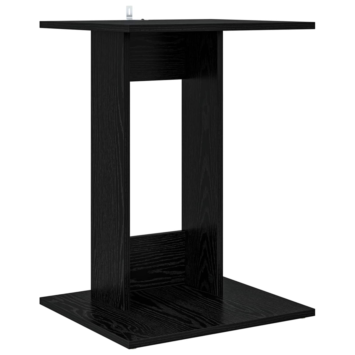 Beistelltisch Schwarz Eichen-Optik 45 x 40 x 62,5 cm