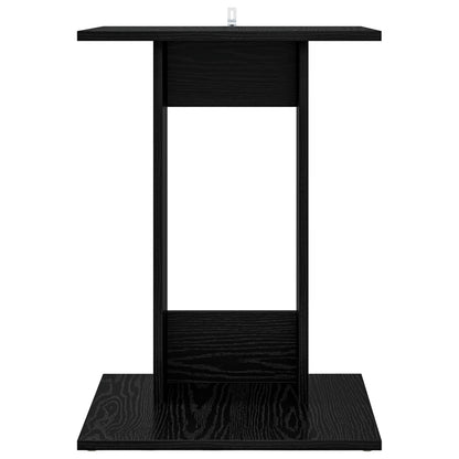 Beistelltisch Schwarz Eichen-Optik 45 x 40 x 62,5 cm