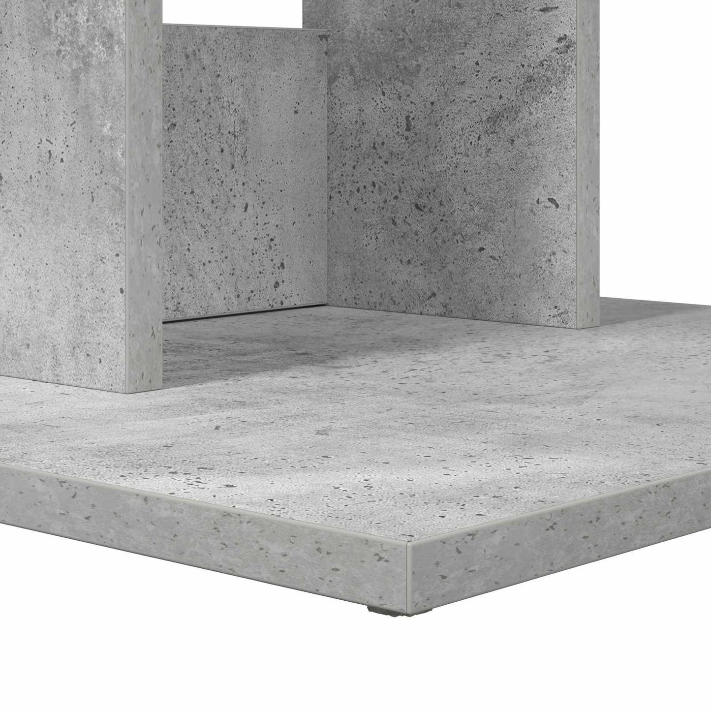 Beistelltisch Betongrau 45 x 40 x 62,5 cm Holzwerkstoff