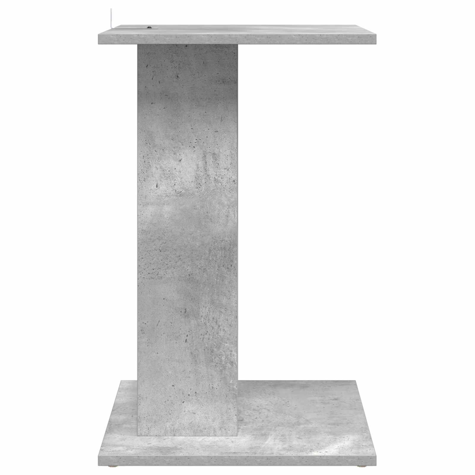 Beistelltisch Betongrau 45 x 40 x 62,5 cm Holzwerkstoff