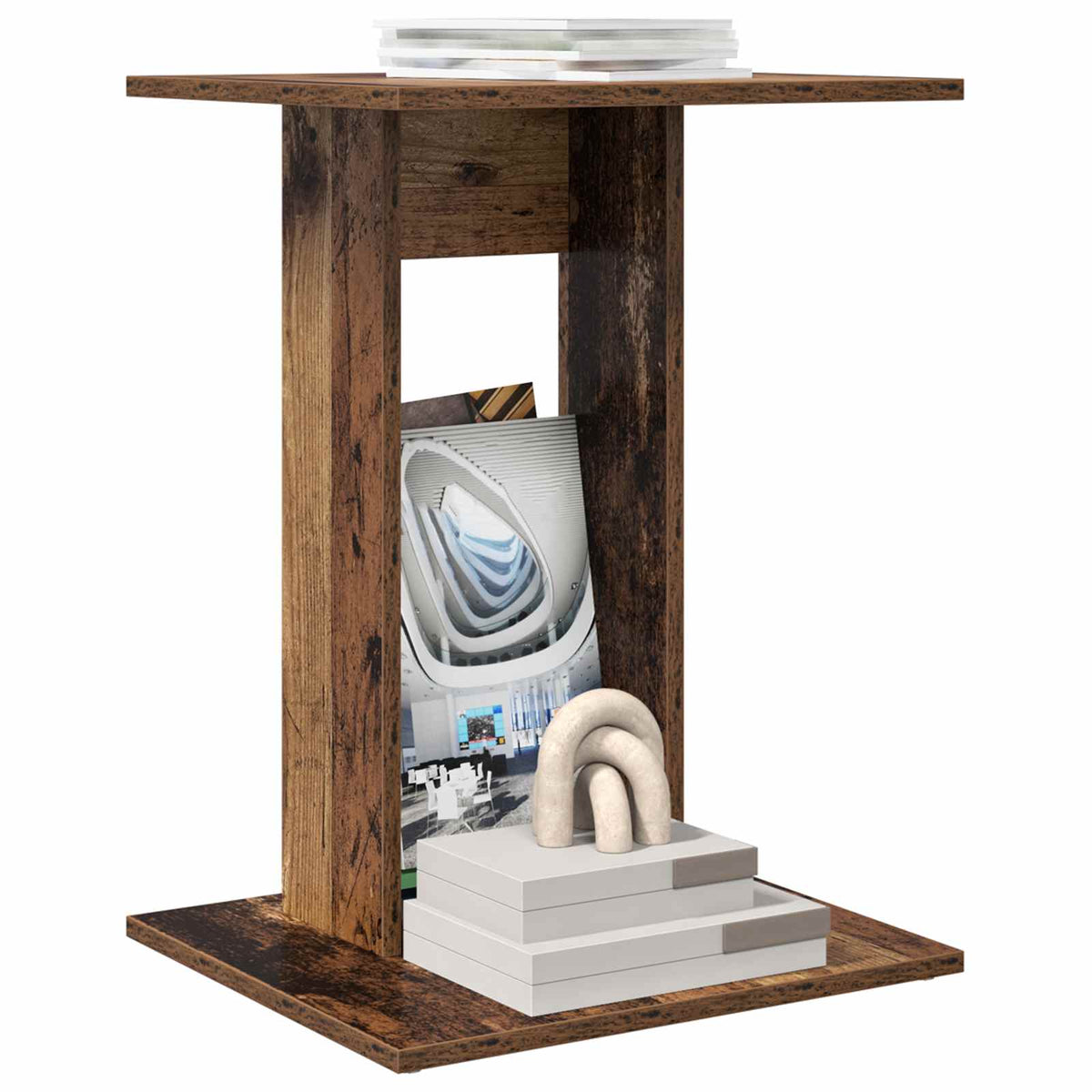 Beistelltisch Altholz 45 x 40 x 62,5 cm Holzwerkstoff