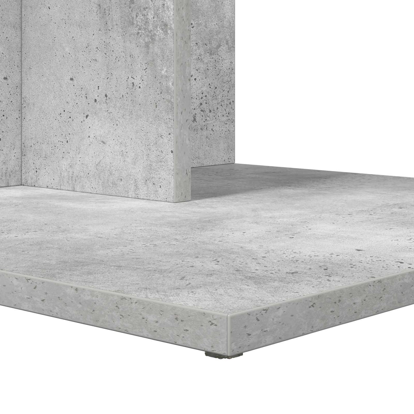 Beistelltisch Betongrau 45 x 40 x 62,5 cm Holzwerkstoff