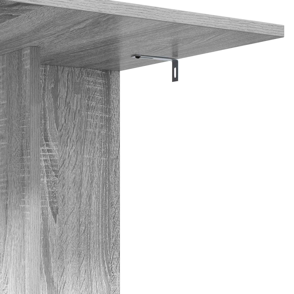 Beistelltisch Sonoma-Grau 45 x 40 x 62,5 cm Holzwerkstoff