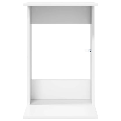 Beistelltisch Weiß 40 x 38 x 62,5 cm Holzwerkstoff