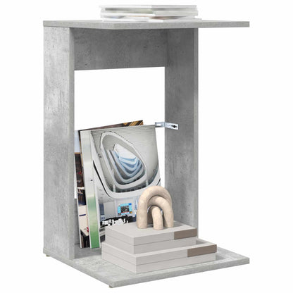 Beistelltisch Betongrau 40 x 38 x 62,5 cm Holzwerkstoff