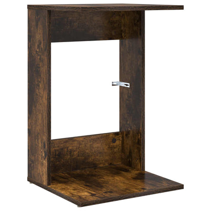 Beistelltisch Räuchereiche 40 x 38 x 62,5 cm Holzwerkstoff