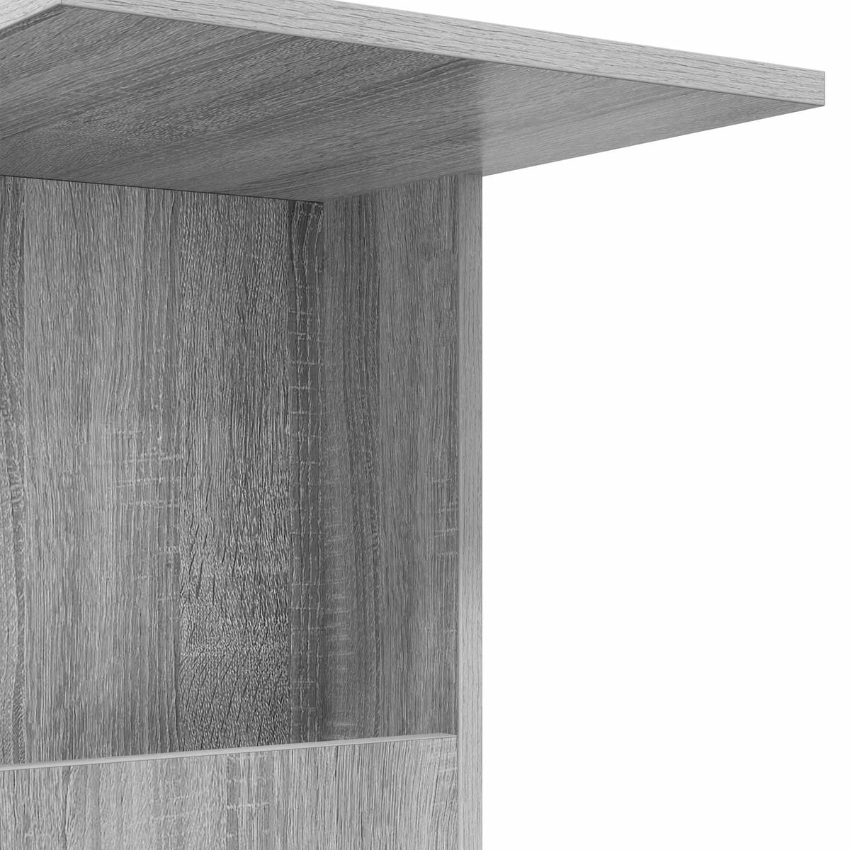 Beistelltisch 40 x 35 x 60 cm Holzwerkstoff Sonoma-Grau