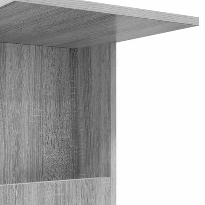 Beistelltisch 40 x 35 x 60 cm Holzwerkstoff Sonoma-Grau