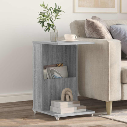 Beistelltisch 40 x 35 x 60 cm Holzwerkstoff Sonoma-Grau