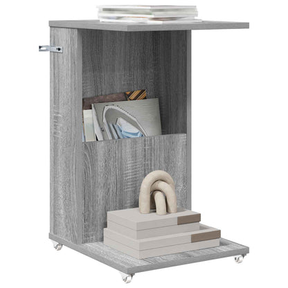 Beistelltisch 40 x 35 x 60 cm Holzwerkstoff Sonoma-Grau