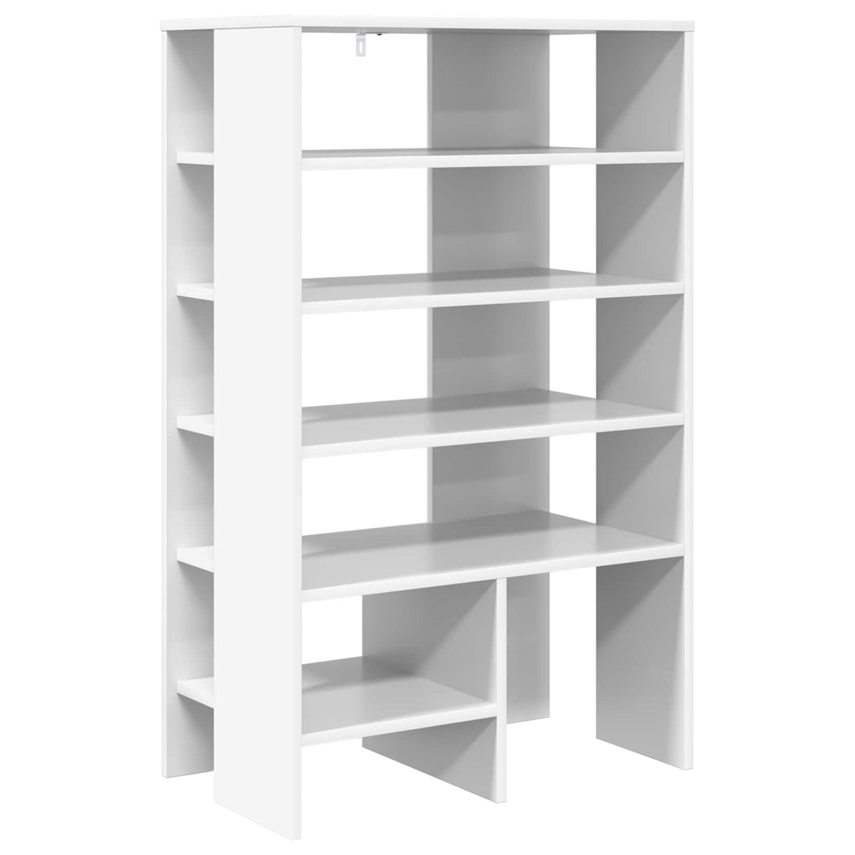 Schuhschrank 2 stk. 62 x 35 x 100 cm Holzwerkstoff Weiß