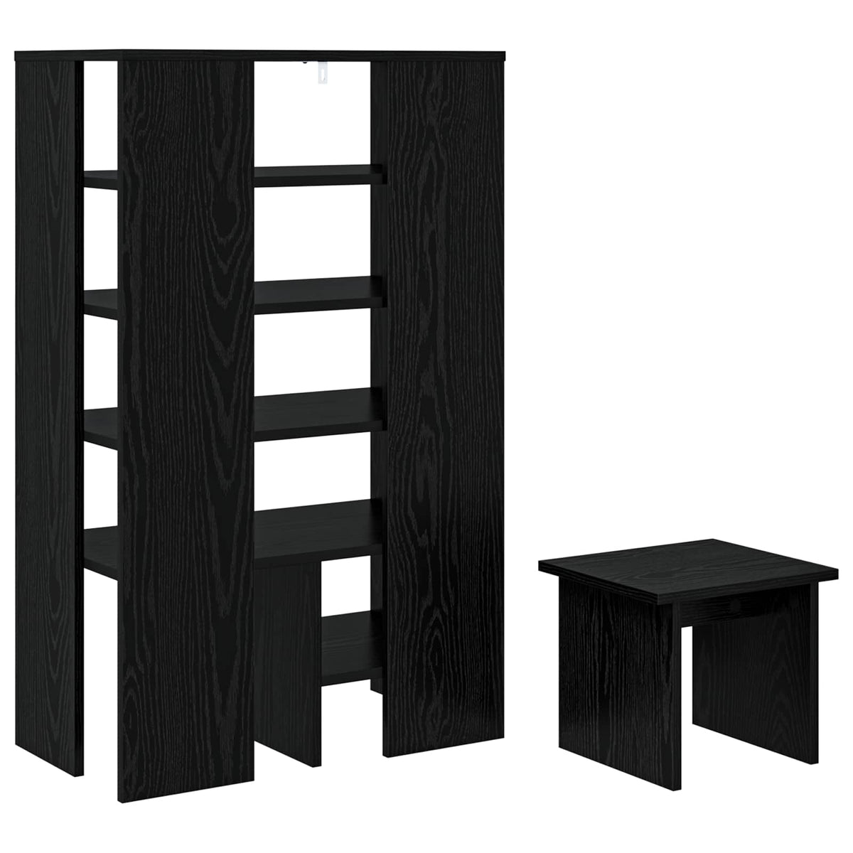 Schuhschrank 2 stk. 62 x 35 x 100 cm Holzwerkstoff