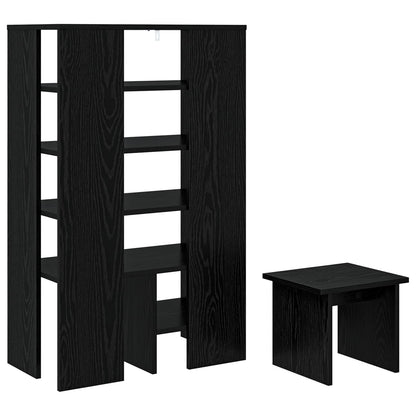 Schuhschrank 2 stk. 62 x 35 x 100 cm Holzwerkstoff