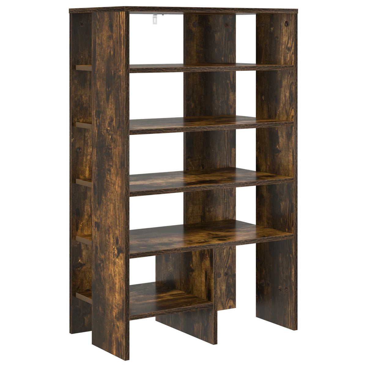 Schuhschrank 2 stk. 62 x 35 x 100 cm Holzwerkstoff Räuchereiche