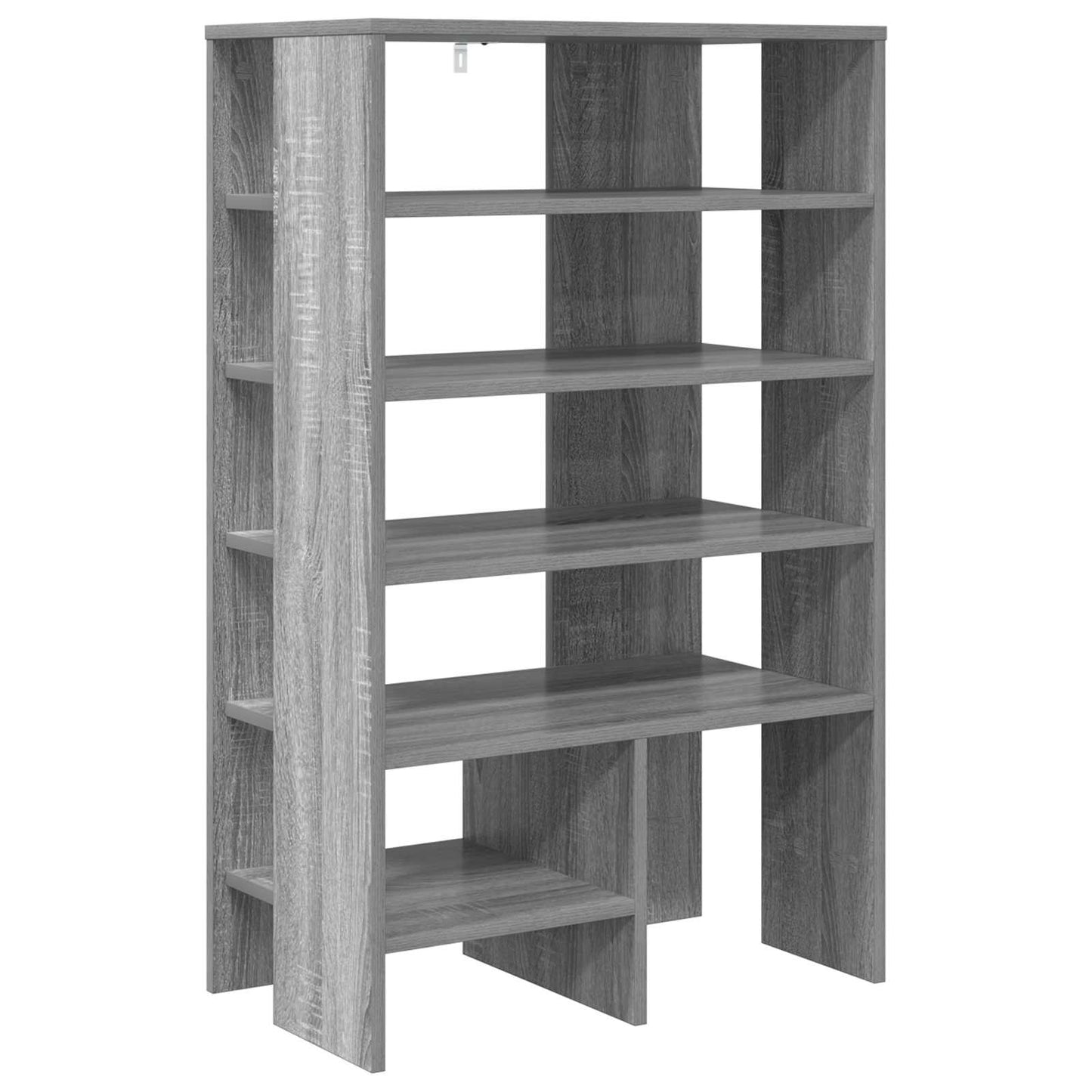 Schuhschrank 2 stk. 62 x 35 x 100 cm Holzwerkstoff Sonoma-Grau