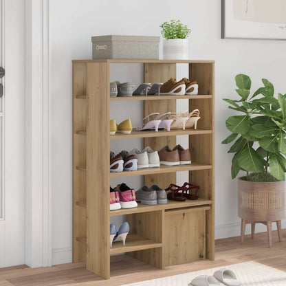 Schuhschrank 2 stk. 62 x 35 x 100 cm Holzwerkstoff
