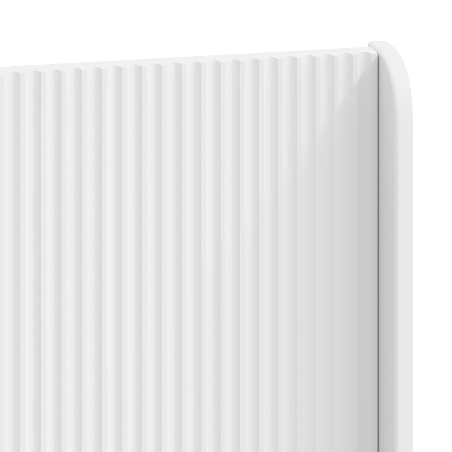 Bettgestell mit Stauraum und Kopfteil Weiß 200 x 200 cm