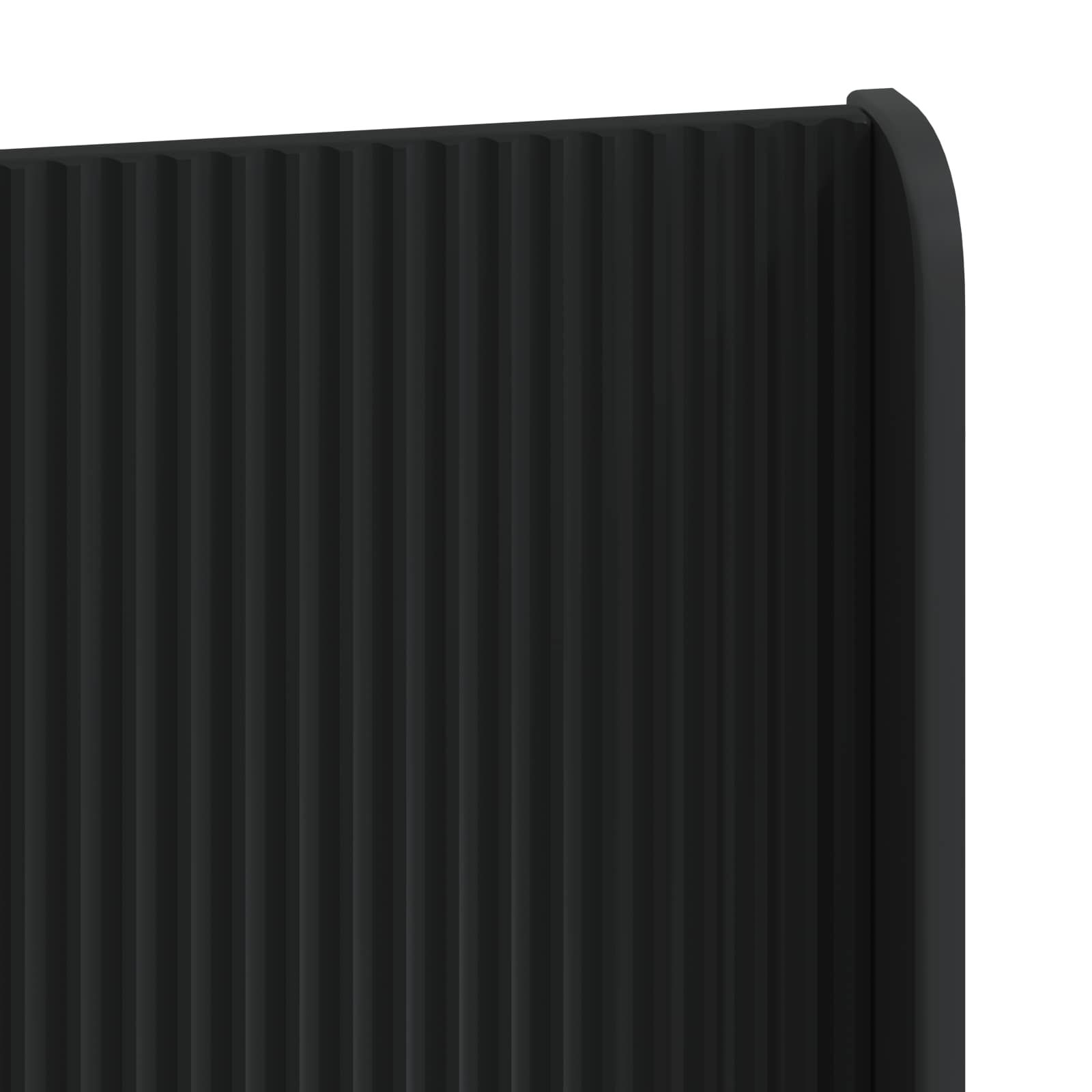 Bettgestell mit Stauraum und Kopfteil Schwarz 100 x 200 cm