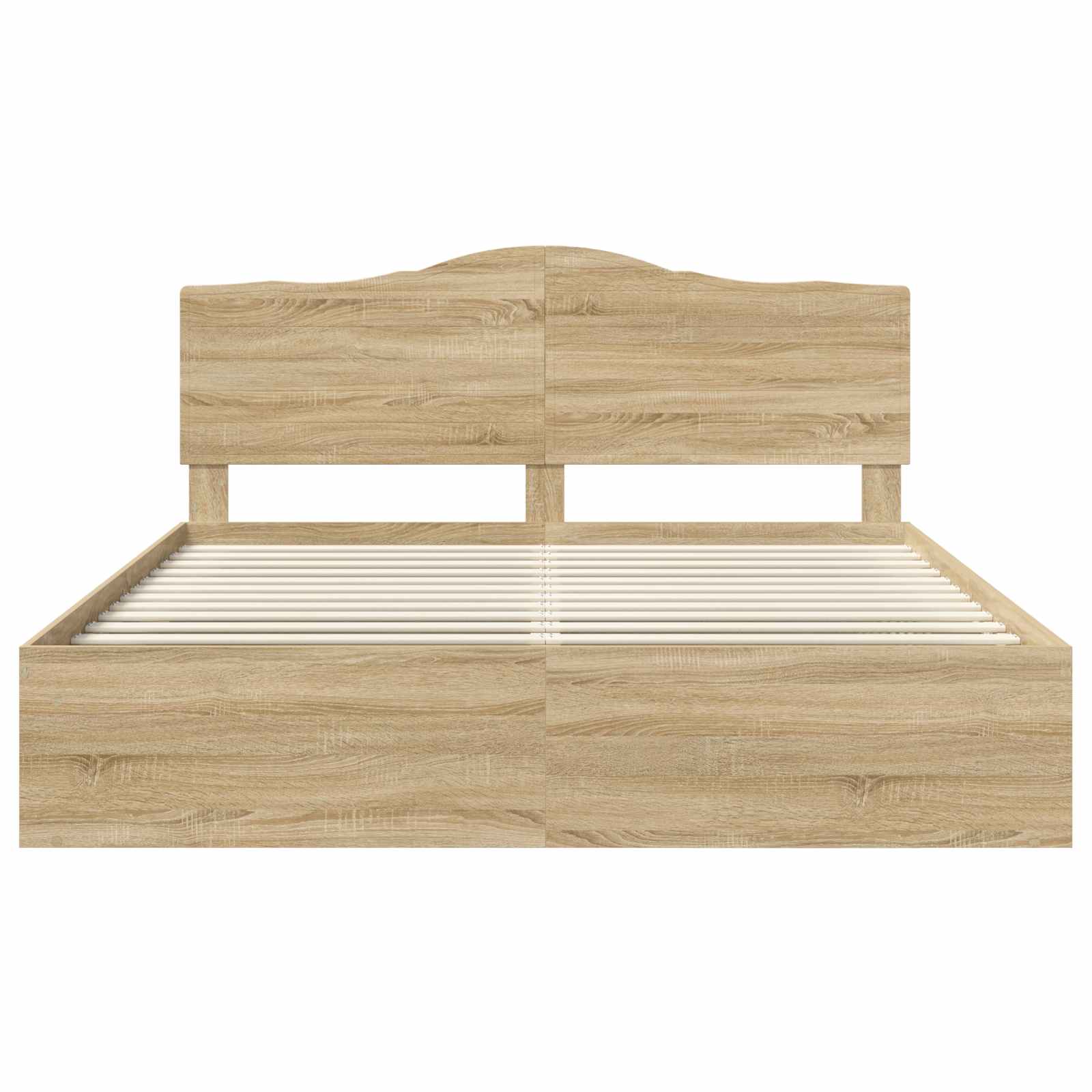 Bettrahmen Sonoma 200 x 200 cm Massives Kiefernholz