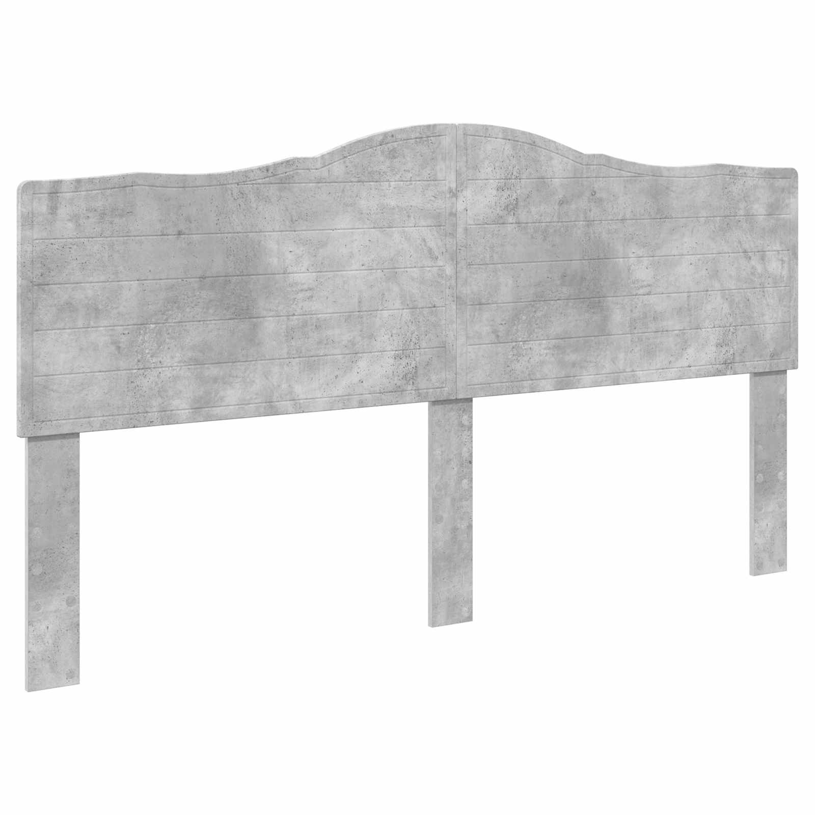 Bettrahmen mit Schubladen Beton Grau 200 x 200 cm Holzwerkstoff