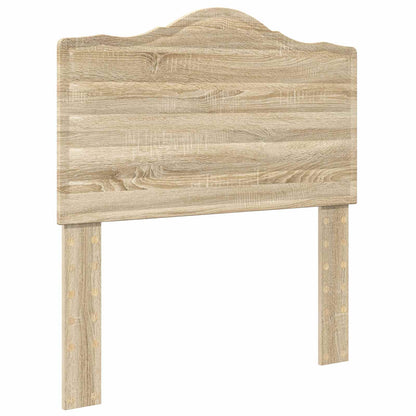 Bettrahmen mit Kopfteil Sonoma-Eiche 70 x 190 cm Holzwerkstoff