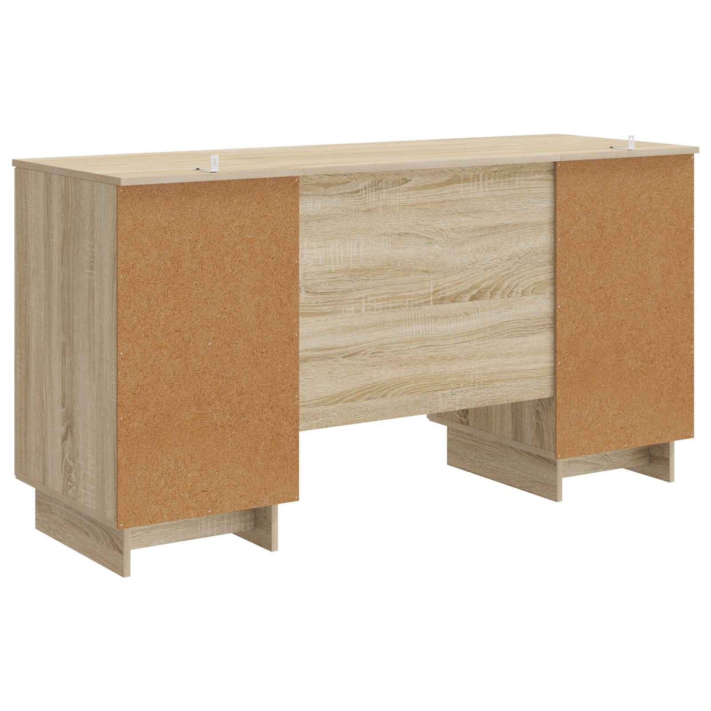 Schreibtisch Sonoma-Eiche Holzwerkstoff 142,5 x 50 x 75 cm
