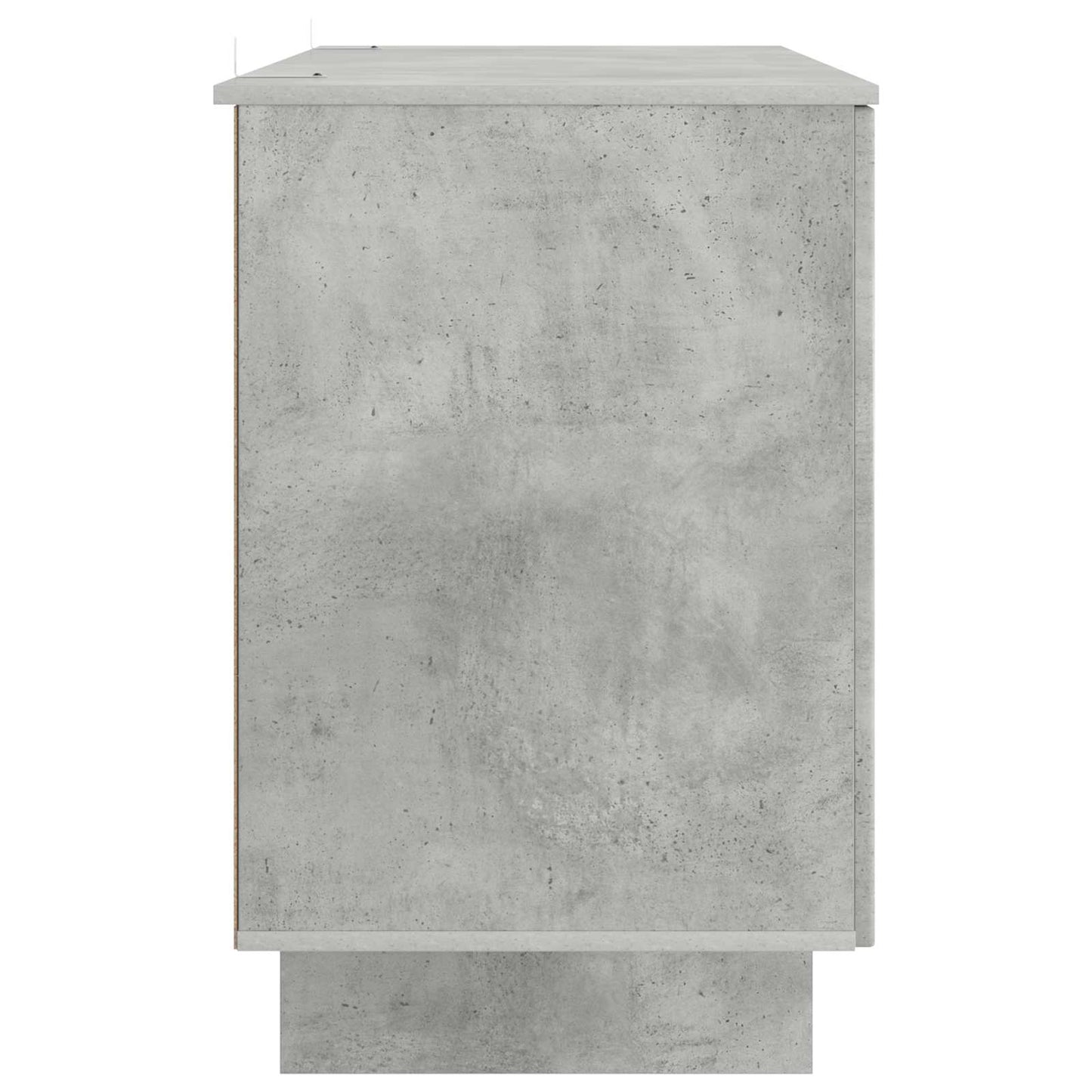 Schreibtisch Betongrau Holzwerkstoff 142,5 x 50 x 75 cm