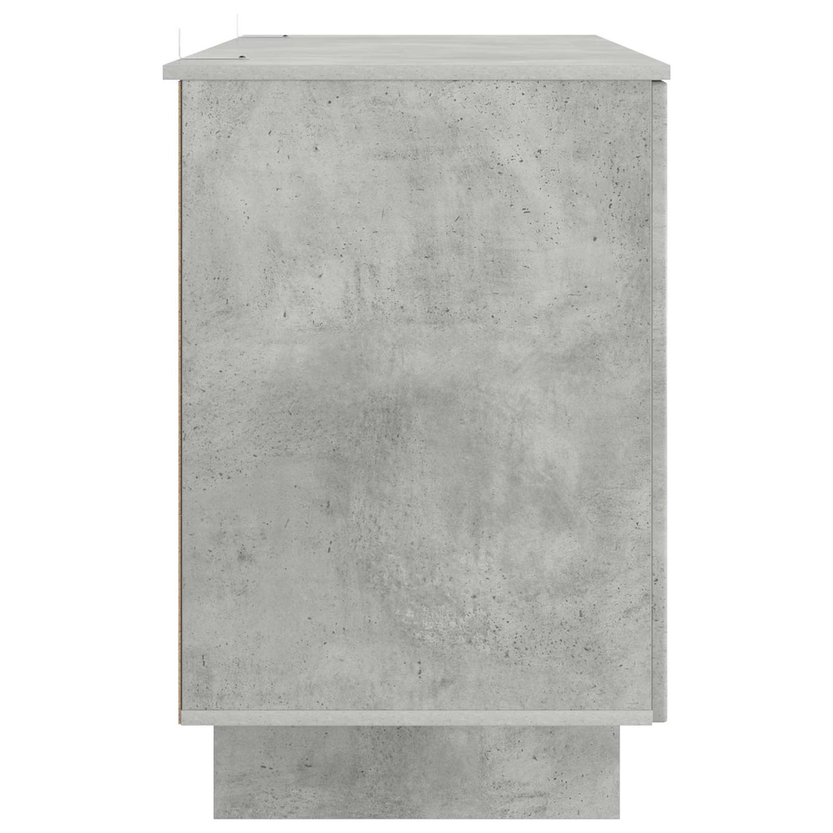 Schreibtisch Betongrau Holzwerkstoff 142,5 x 50 x 75 cm
