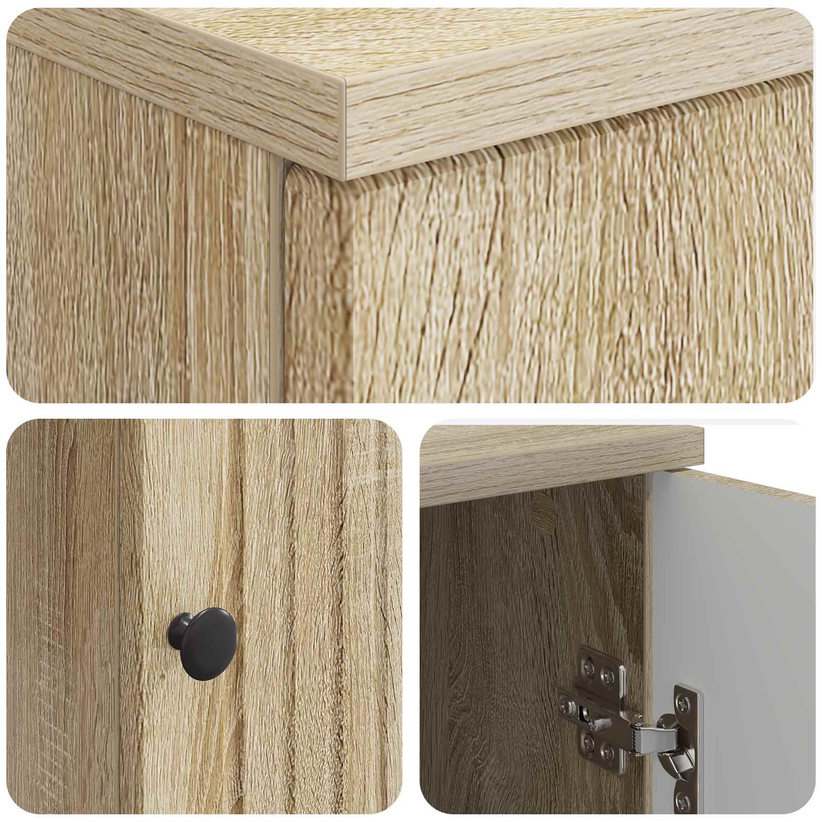 Schreibtisch mit Regal Sonoma 142,5 x 50 x 75 cm Holzwerkstoff
