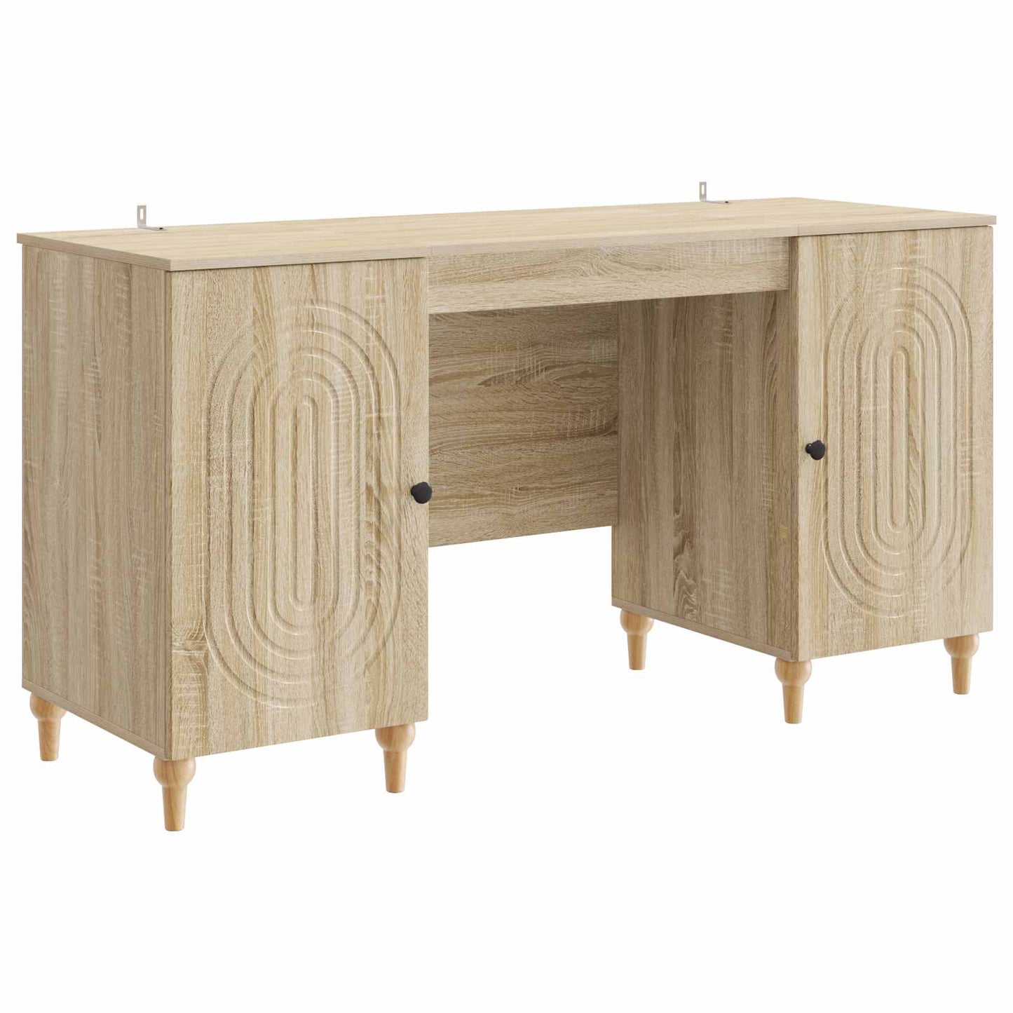 Schreibtisch mit Regal Sonoma 142,5 x 50 x 75 cm Holzwerkstoff