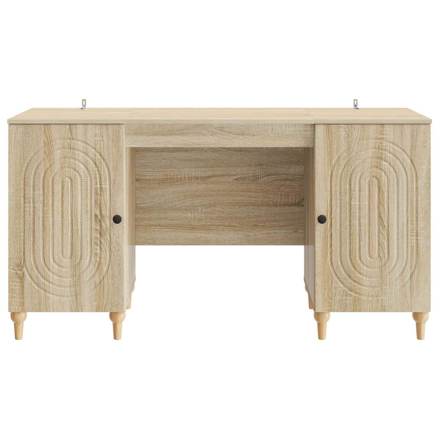Schreibtisch mit Regal Sonoma 142,5 x 50 x 75 cm Holzwerkstoff