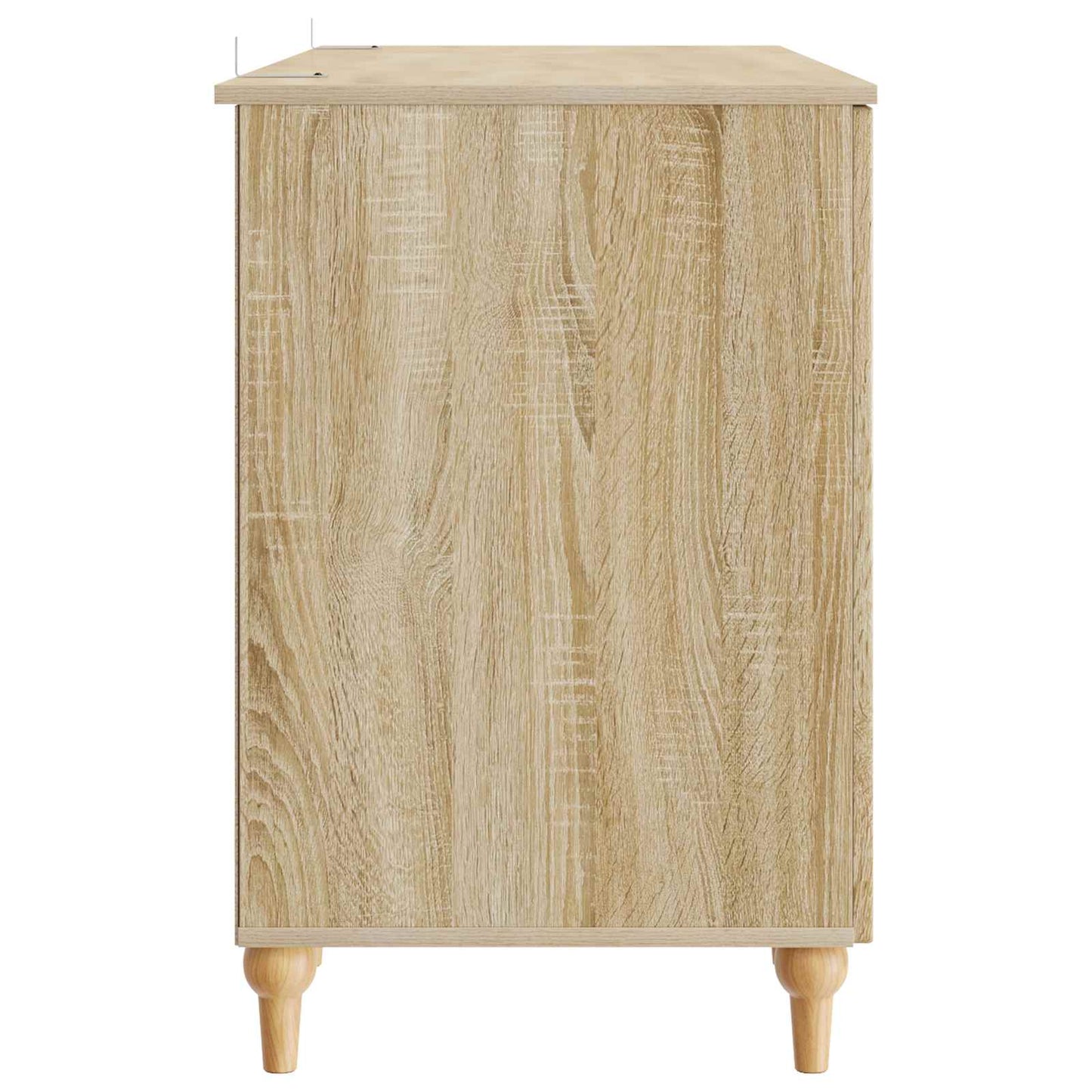 Schreibtisch mit Regal Sonoma 142,5 x 50 x 75 cm Holzwerkstoff