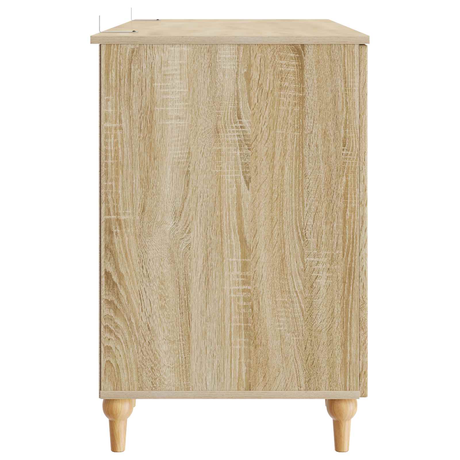 Schreibtisch mit Regal Sonoma 142,5 x 50 x 75 cm Holzwerkstoff