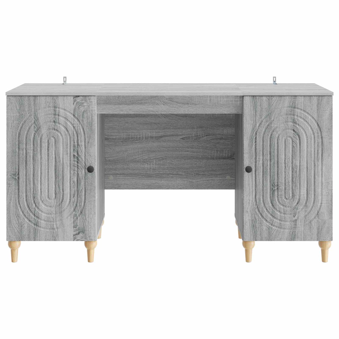 Schreibtisch Graues Sonoma 142,5 x 50 x 75 cm Holzwerkstoff