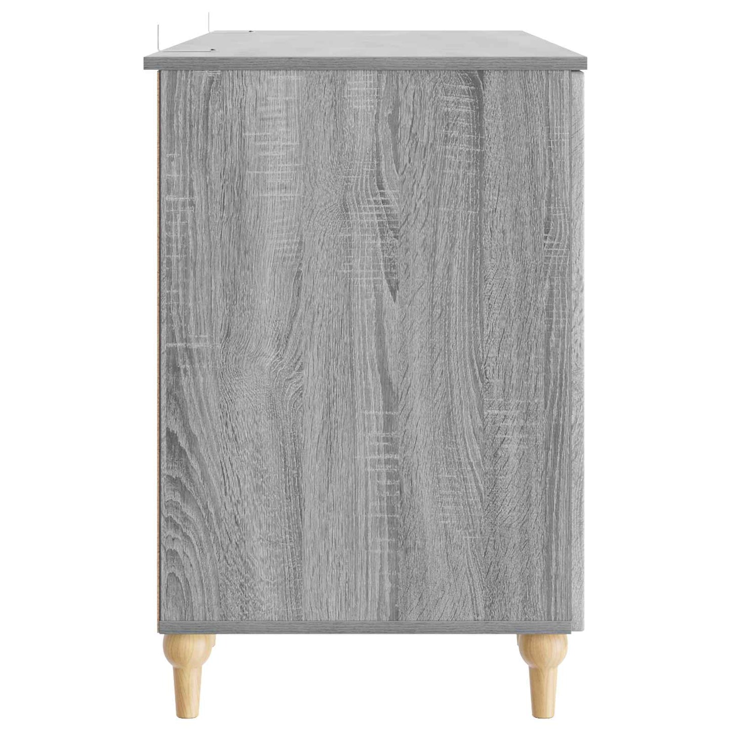 Schreibtisch Graues Sonoma 142,5 x 50 x 75 cm Holzwerkstoff