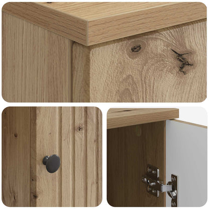 Schreibtisch Artisan-Eiche Holzwerkstoff 142,5 x 50 x 75 cm