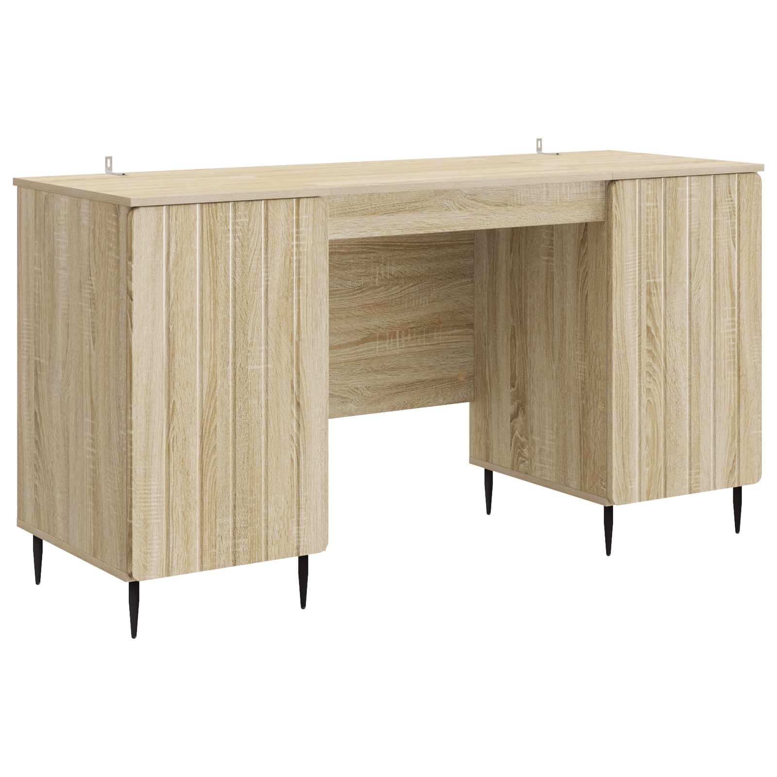 Schreibtisch Sonoma-Eiche 142,5 x 50 x 75 cm Holzwerkstoff