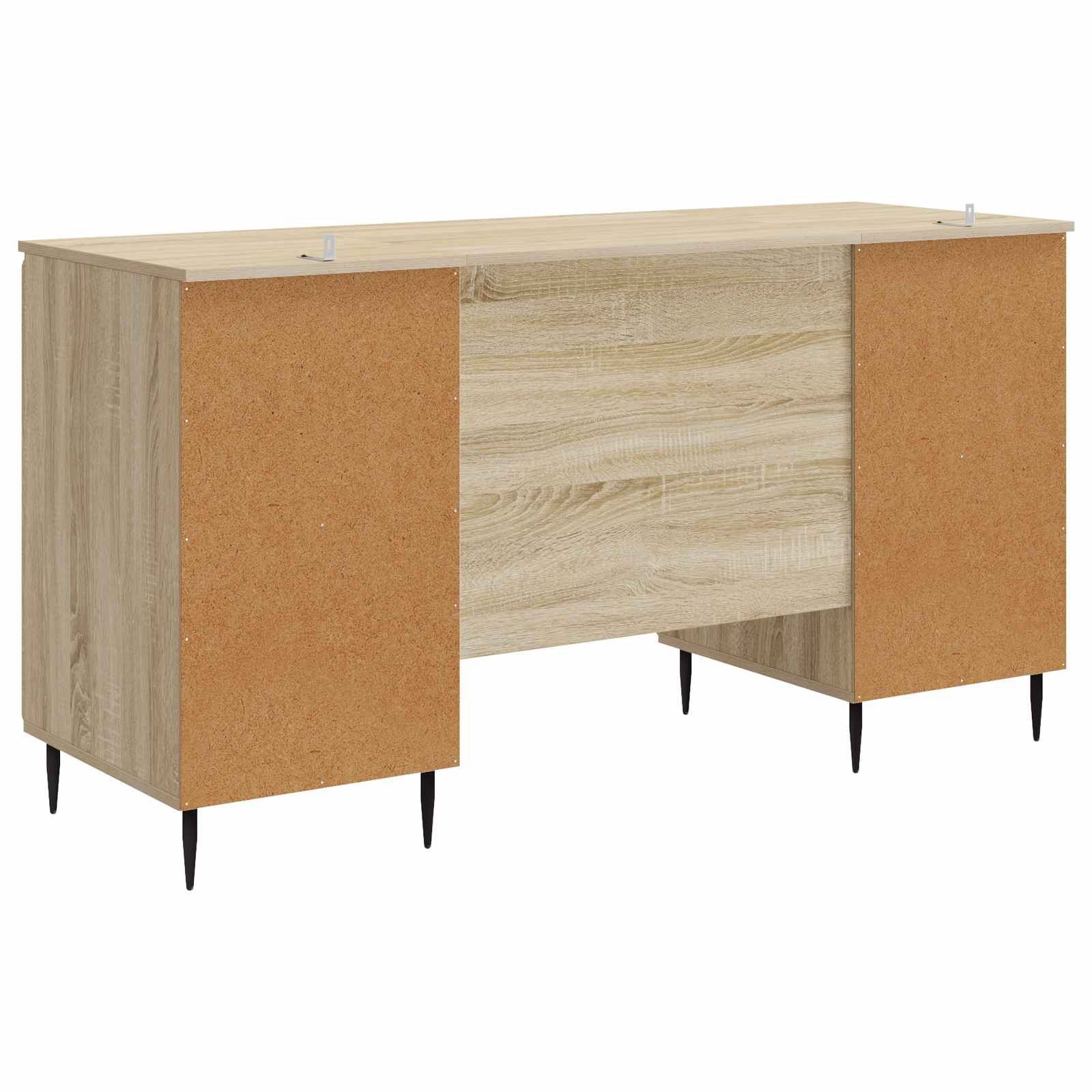 Schreibtisch Sonoma-Eiche 142,5 x 50 x 75 cm Holzwerkstoff