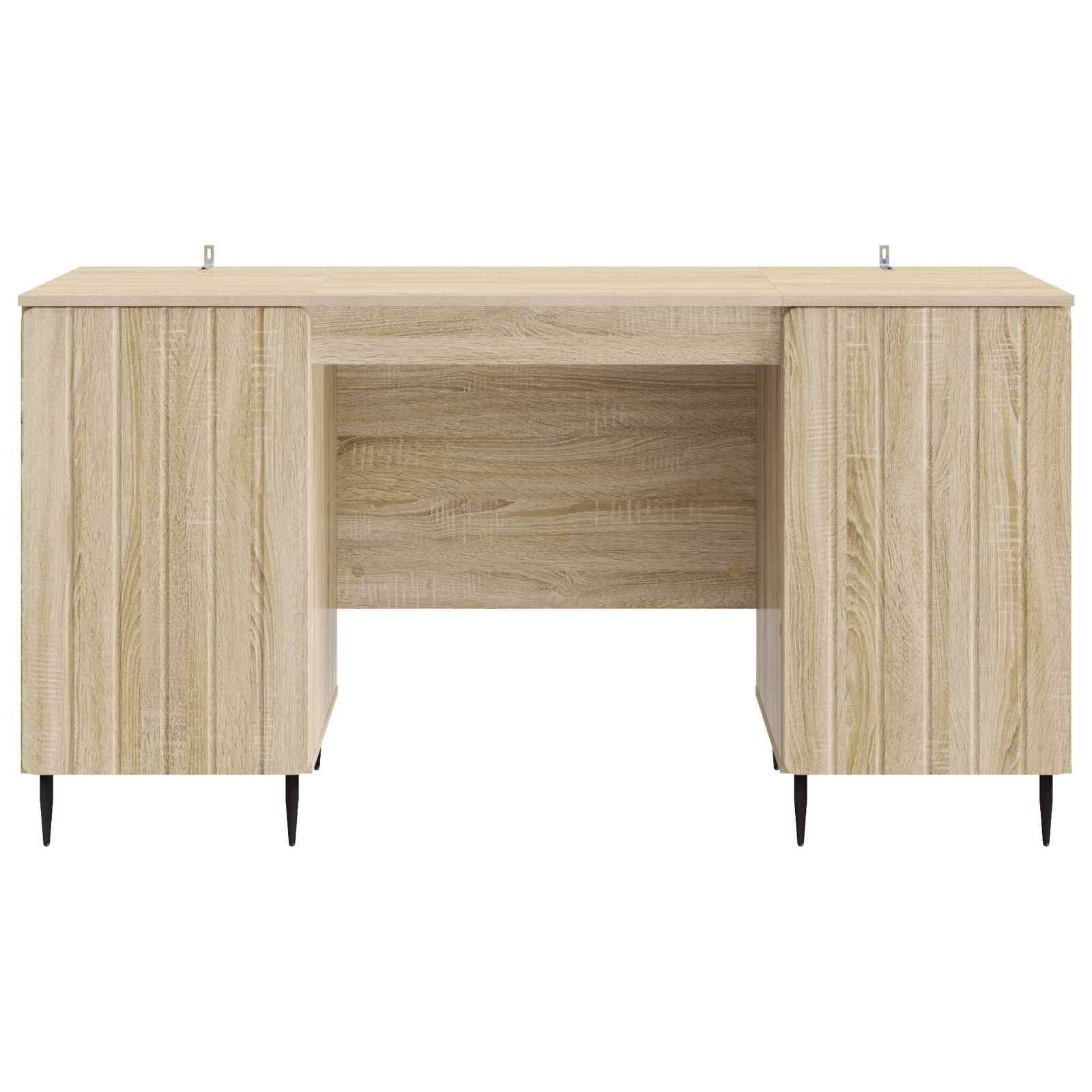 Schreibtisch Sonoma-Eiche 142,5 x 50 x 75 cm Holzwerkstoff