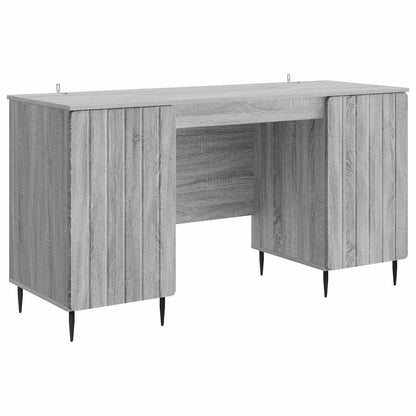 Schreibtisch Graues Sonoma 142,5 x 50 x 75 cm Holzwerkstoff