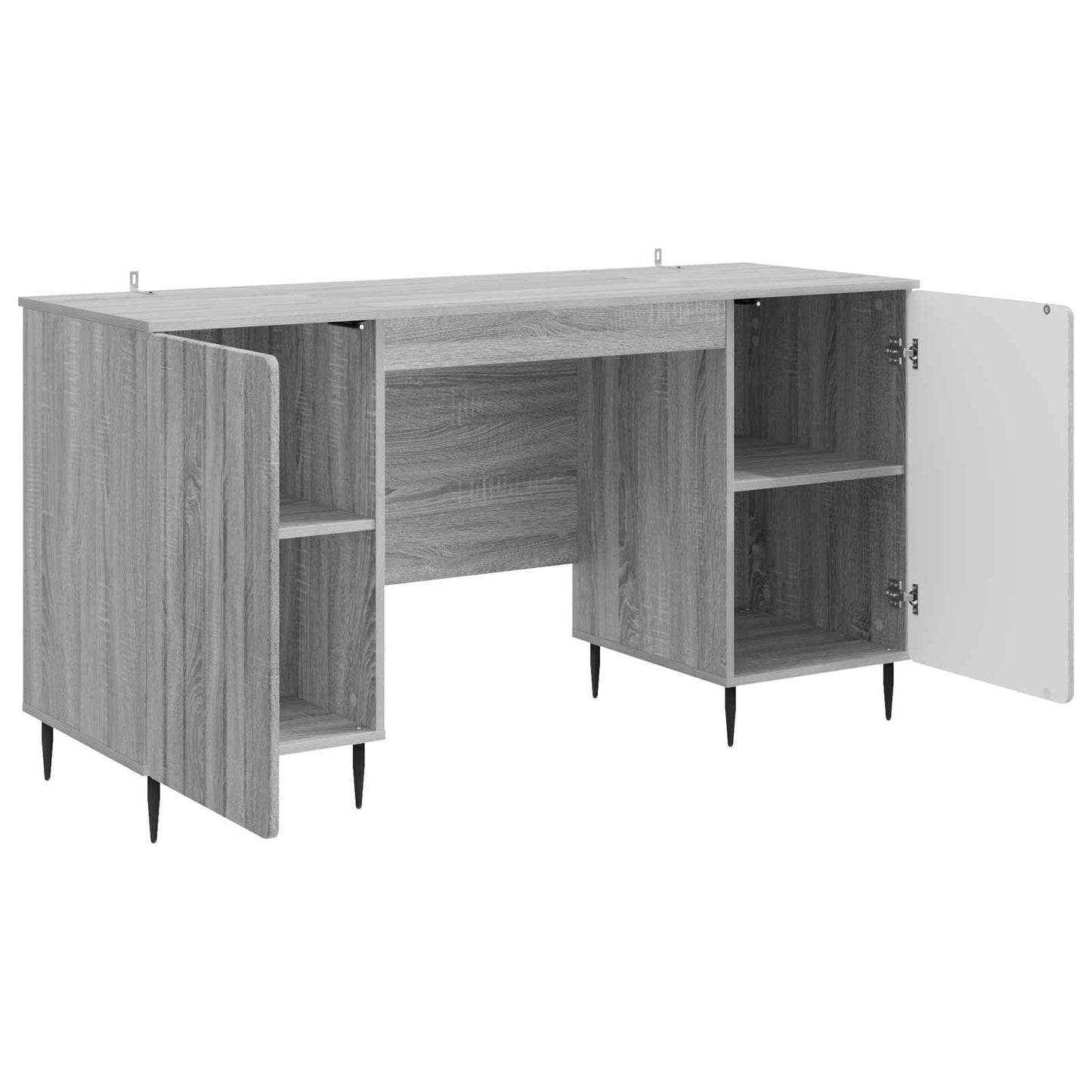 Schreibtisch Graues Sonoma 142,5 x 50 x 75 cm Holzwerkstoff