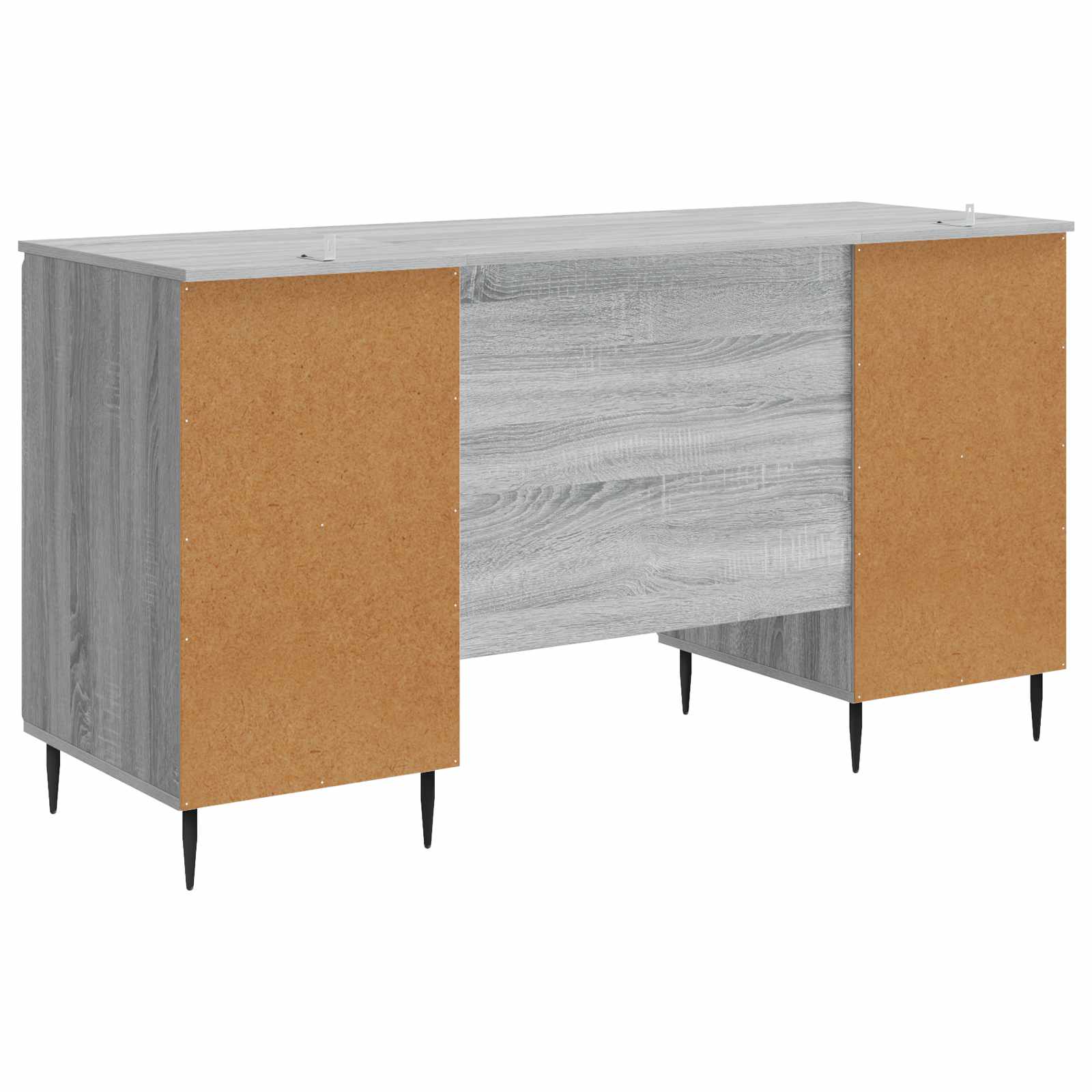 Schreibtisch Graues Sonoma 142,5 x 50 x 75 cm Holzwerkstoff
