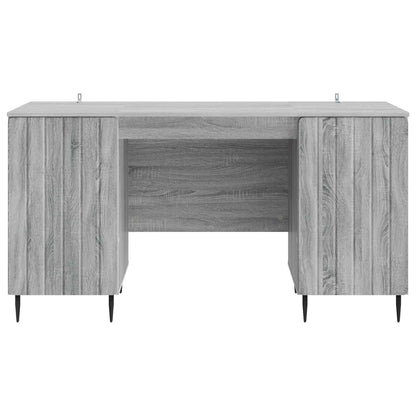 Schreibtisch Graues Sonoma 142,5 x 50 x 75 cm Holzwerkstoff