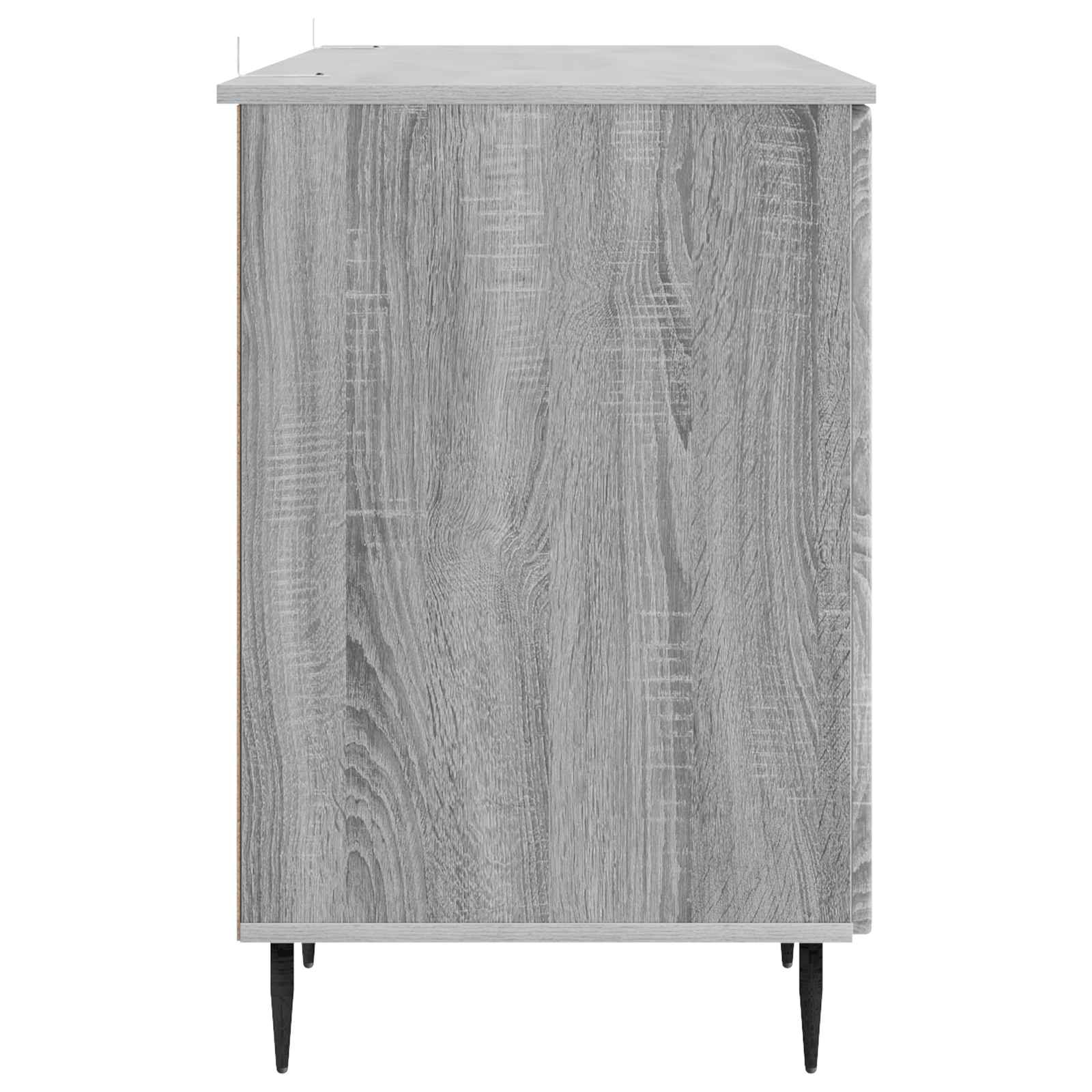 Schreibtisch Graues Sonoma 142,5 x 50 x 75 cm Holzwerkstoff