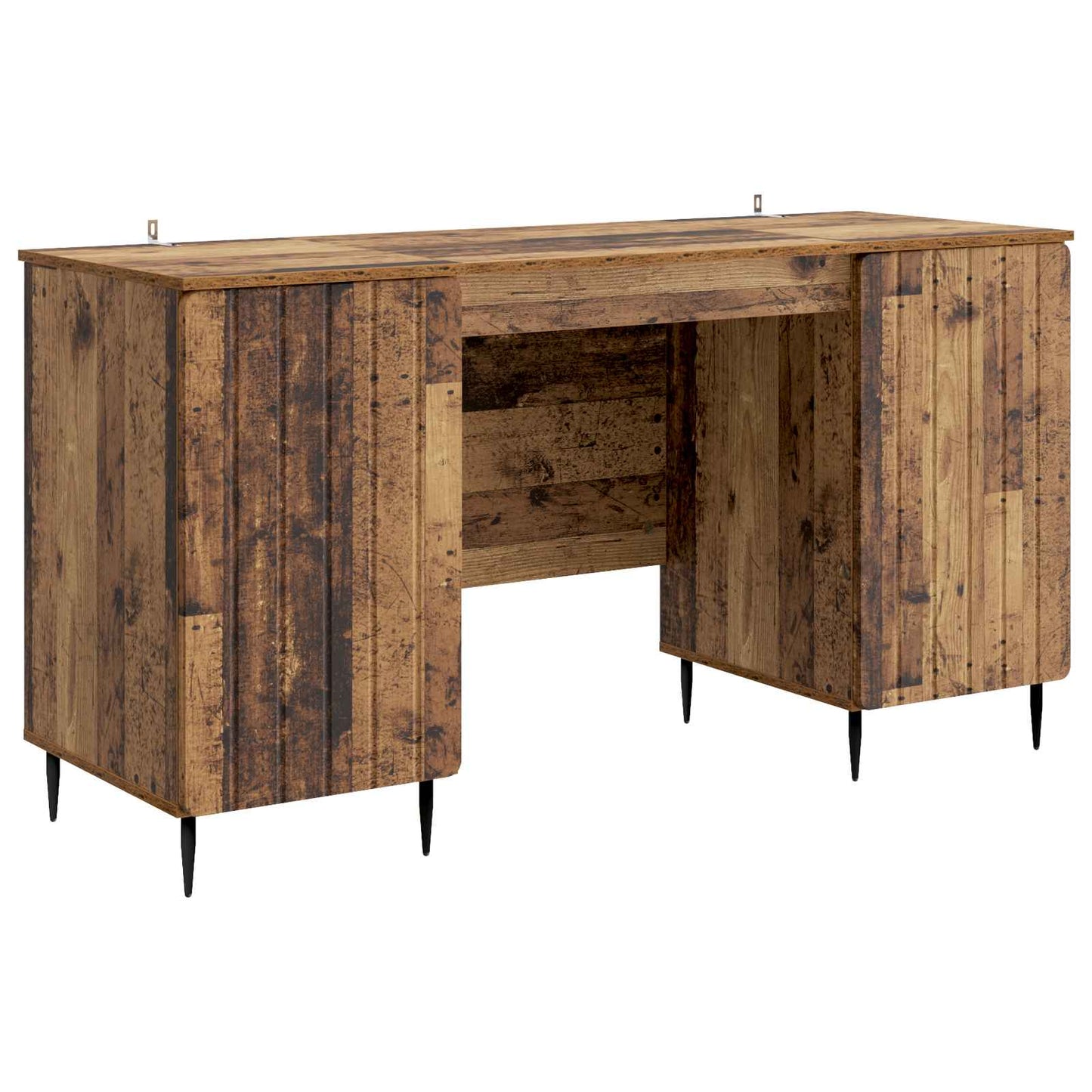 Schreibtisch mit Regal Altholz 142,5 x 50 x 75 cm Holzwerkstoff