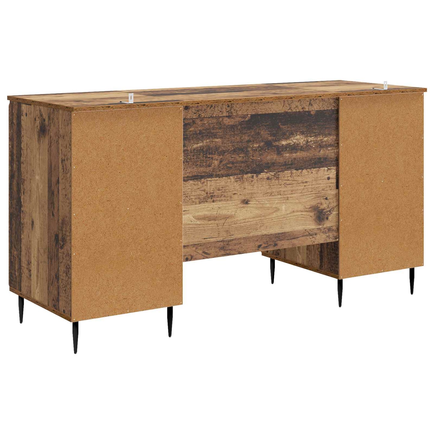 Schreibtisch mit Regal Altholz 142,5 x 50 x 75 cm Holzwerkstoff
