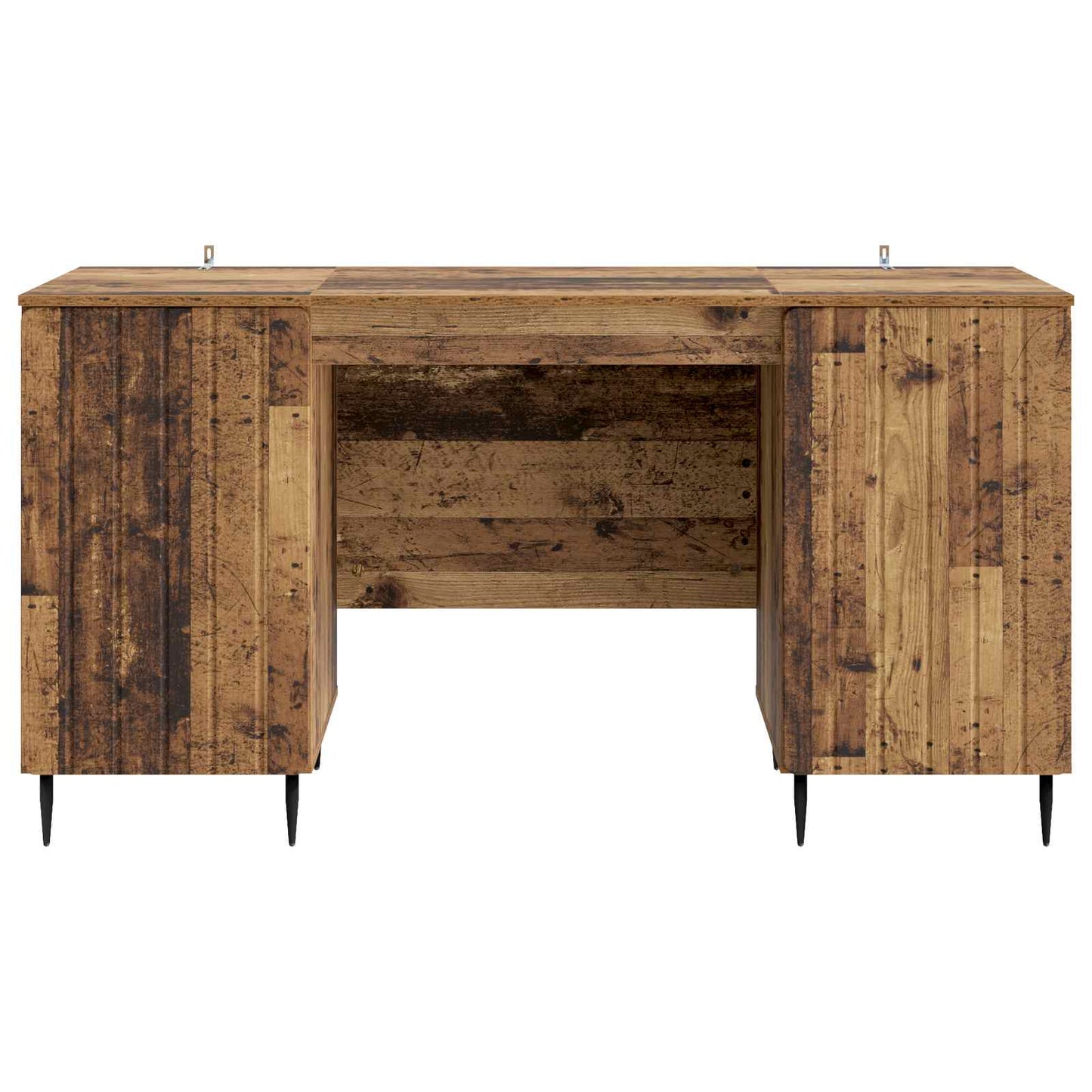 Schreibtisch mit Regal Altholz 142,5 x 50 x 75 cm Holzwerkstoff