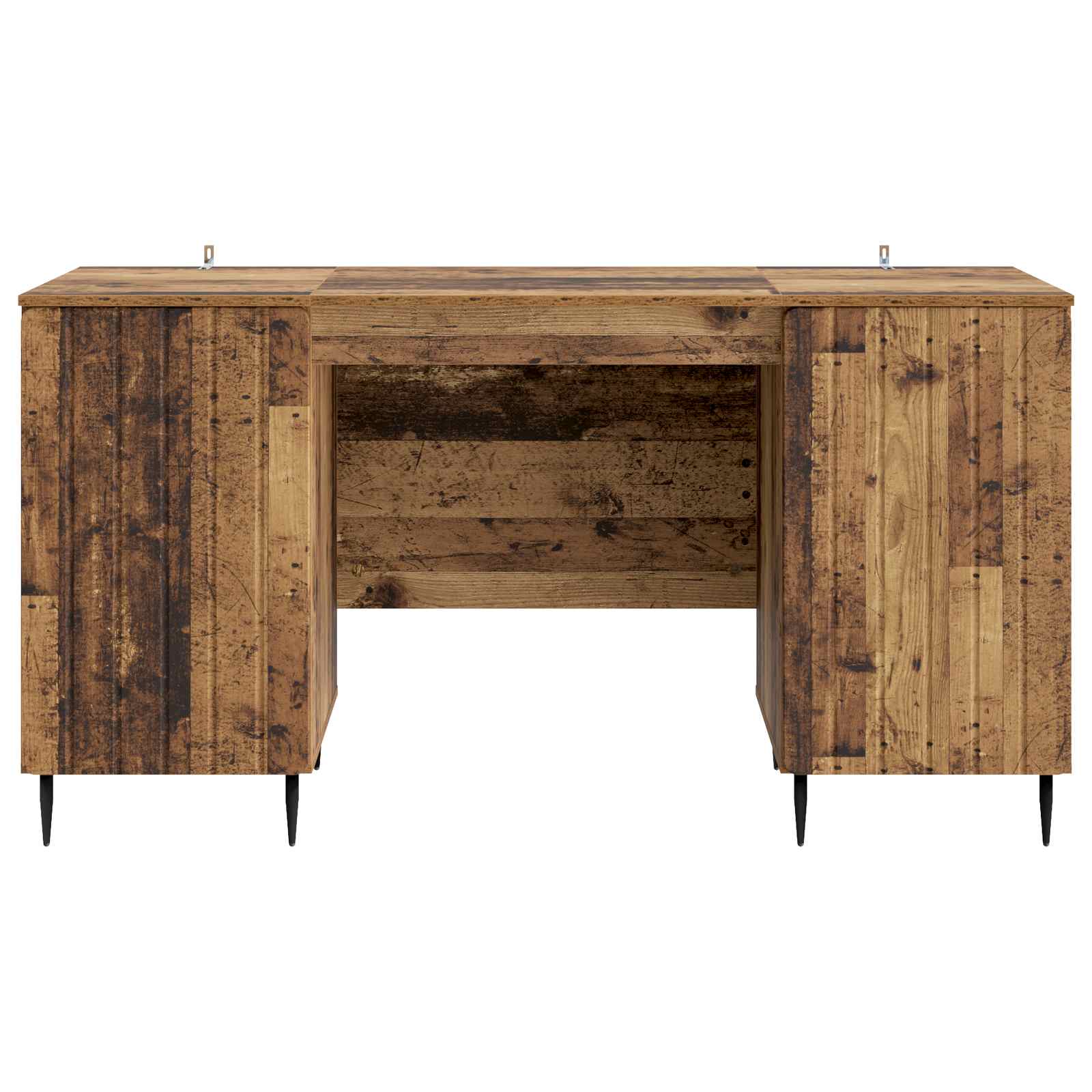 Schreibtisch mit Regal Altholz 142,5 x 50 x 75 cm Holzwerkstoff