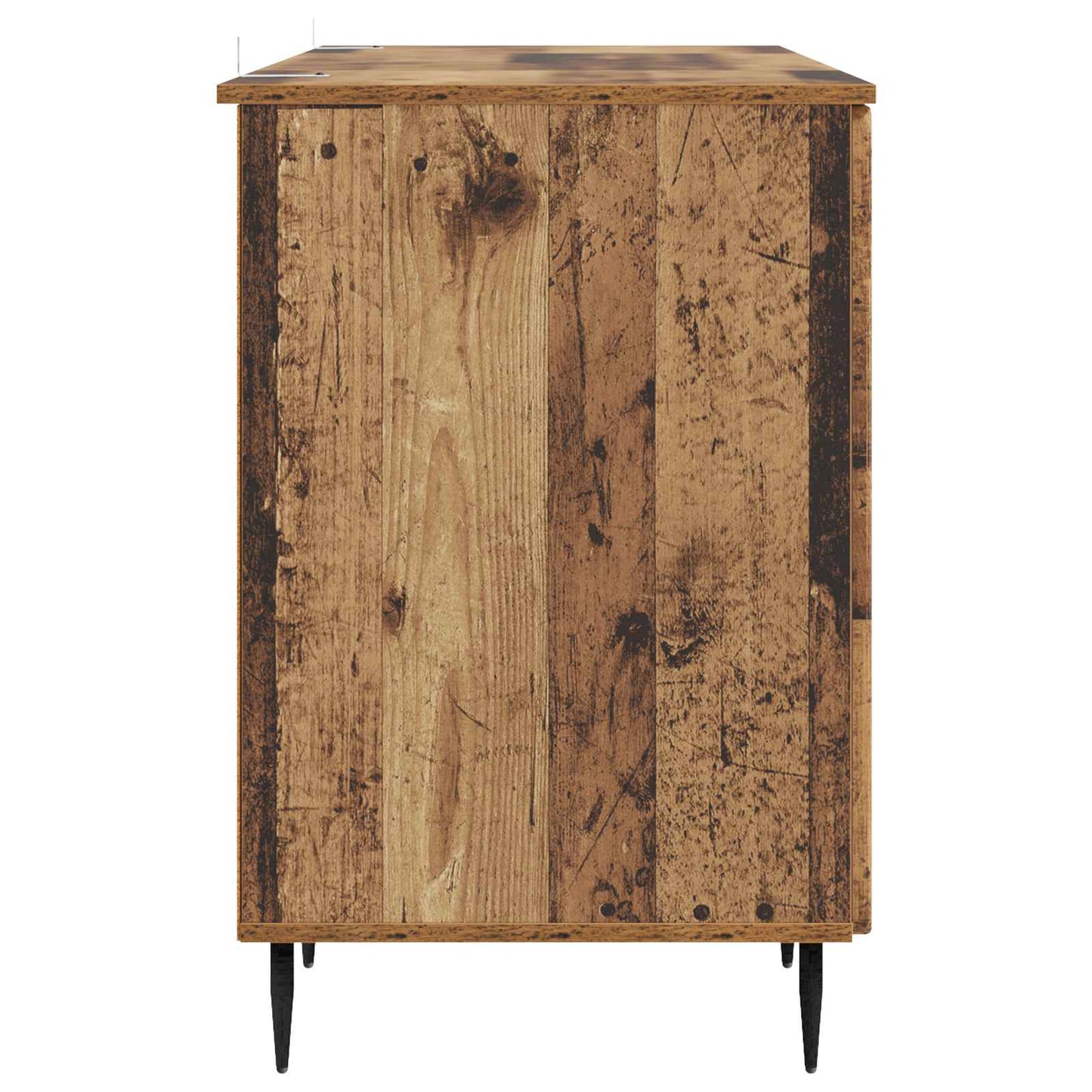 Schreibtisch mit Regal Altholz 142,5 x 50 x 75 cm Holzwerkstoff
